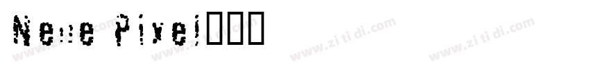 Neue Pixel字体转换